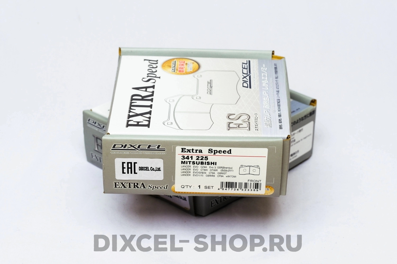 Тормозные колодки Dixcel EXTRA Speed ES 341225 Mitsubishi