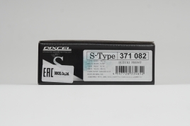 Тормозные колодки Dixcel S type S-371082 Suzuki Carry/Every DA17V DA64, Alto HA24 HA25 HA35, Lapin HE21S  HE22S, Spacia MK32S MK42S , Wagon R MH44S MH45S; Nissan NV100 DR64 DR17, Moco; Mazda AZ Wagon MJ23S; Mitsubishi Town Box DS64W DS17W; передние