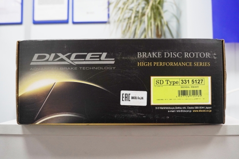 Тормозные диски Dixcel SD 3315127S 282x23 Honda Civic FC1 FK7 FL# передние фото 5