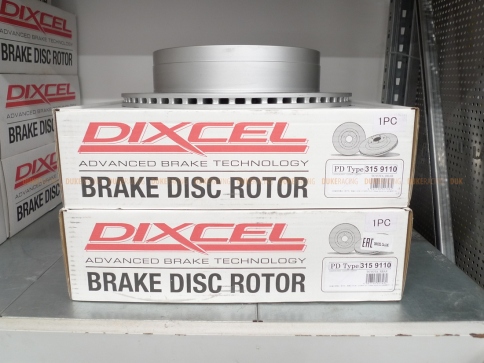 Тормозные диски Dixcel PD 3159110S 345x18 Toyota Land Cruiser 200 Tundra Lexus LX570 задние фото 4