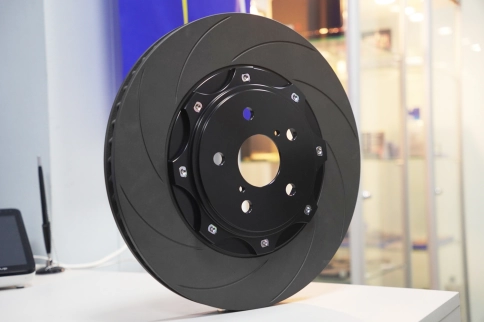 Тормозные диски составные Dixcel Forged Slotted FSBS35628T82R/83L 356x28 Toyota GR Yaris GXPA16 RZ, GR Corolla GZEA14H RZ, передние фото 3