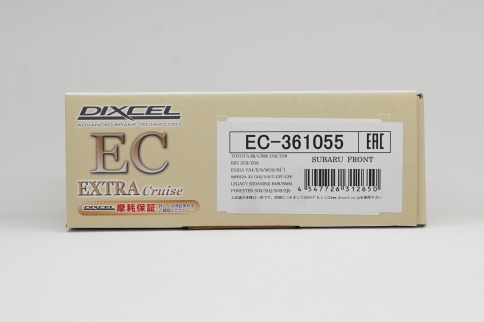 Тормозные колодки Dixcel EXTRA Cruise EC-361055 Toyota 86 ZN6 Subaru BRZ передние фото 3
