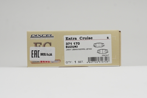 Тормозные колодки Dixcel EXTRA Cruise EC-371170 Suzuki Jimny Wide Sierra B64W JB74W, передние фото 1