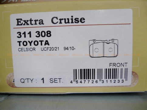 Тормозные колодки Dixcel EXTRA Cruise EC-311308 Toyota Celsior UCF20 Lexus LS400 передние фото 2