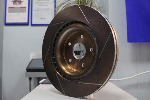 Тормозные диски Dixcel FS 3657046S 326x20 Subaru WRX VAB STI Brembo® задние фото 3