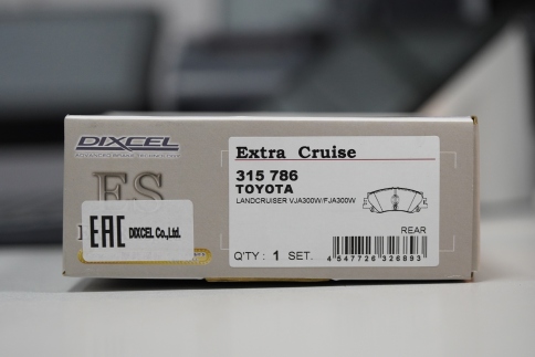 Тормозные колодки Dixcel EXTRA Speed ES-315786 Toyota Land Cruiser 300 Lexus LX600 задние фото 4