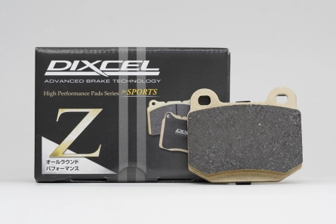 Тормозные колодки Dixcel Z type Z-325499 Subaru GDB Mitsubishi Lancer Evo CT9A Brembo® 2pot задние фото 2