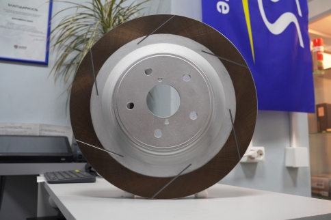 Тормозные диски Dixcel FS 3657046S 326x20 Subaru WRX VAB STI Brembo® задние фото 1