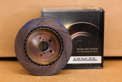 Тормозные диски Dixcel FS 3657012S 316x20 PCD100 Subaru Impreza STI GDB Brembo® задние фото 2