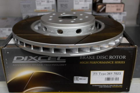 Тормозные диски Dixcel FS 3617023S 326х30 Subaru Impreza GDB/GRB Brembo® 5x100/114.3 передние фото 3