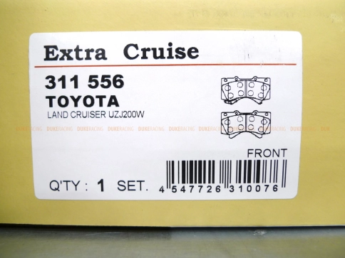 Тормозные колодки Dixcel EXTRA Cruise EC 311556 Toyota Land Cruiser 200 Lexus LX570 передние фото 5