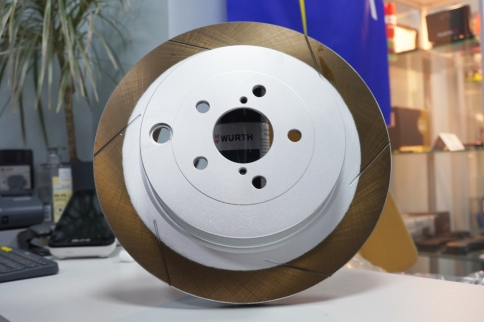 Тормозные диски Dixcel FS 3657044S 316х20 Toyota GT 86, GR86 Subaru BRZ 2016-, задние фото 2