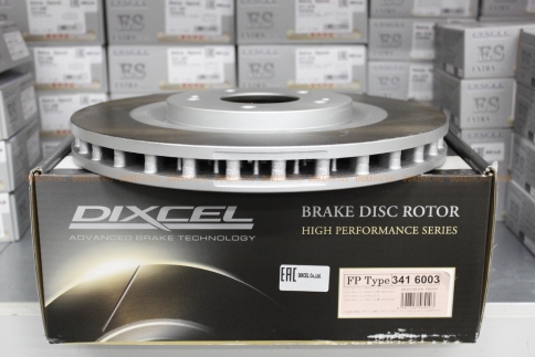 Тормозные диски Dixcel FP 3416003S Lancer EVO 5-9 CP9A, CT9A, CT9W Brembo передние фото 2