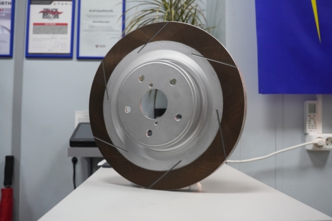 Тормозные диски Dixcel FS 3657046S 326x20 Subaru WRX VAB STI Brembo® задние фото 2