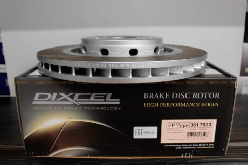 Тормозные диски Dixcel FP 3617023S 326х30 Subaru Impreza GDB/GRB Brembo® 5x100/114.3 передние фото 2