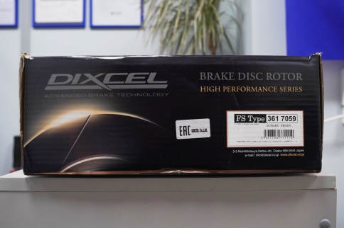 Тормозные диски Dixcel FS 3617059 340x30S Subaru WRX VAB STI 6POT Brembo®, передние фото 5
