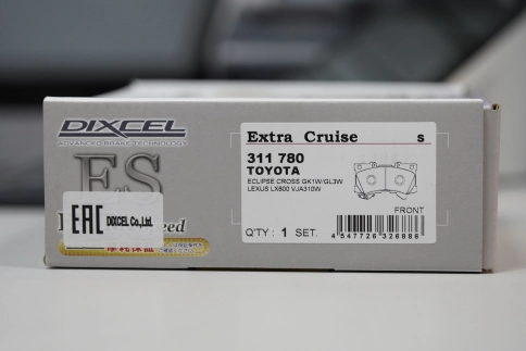 Тормозные колодки Dixcel EXTRA Speed ES-311780 Toyota Land Cruiser 300 Lexus LX600 передние фото 4