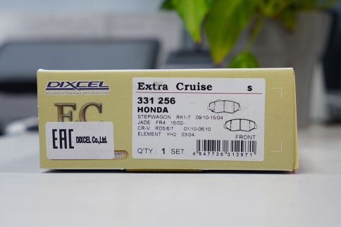 Тормозные колодки Dixcel EXTRA Cruise EC-331256 Honda Civic FC1 FK7 FL1 CR-V Element Jade Pilot передние фото 2