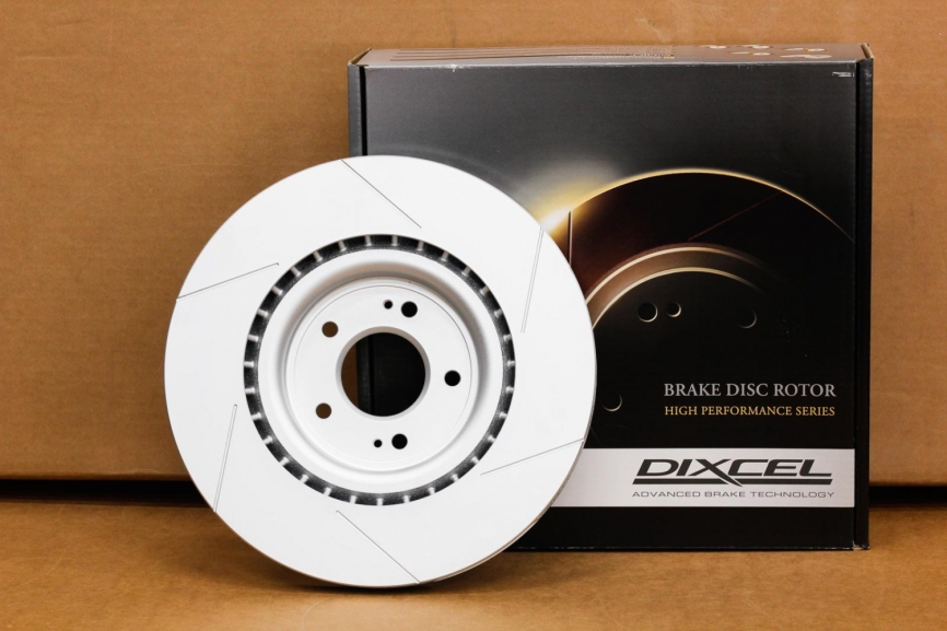 Тормозные диски Dixcel SD 3416053S 350x32 MMC Lancer EVO 10 передние фото 2